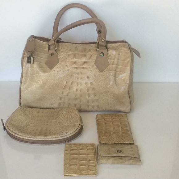 Genuine leather hand bag 12”-7”-7” - Picture 1 of 8